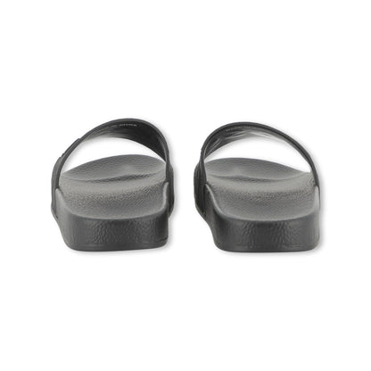 男童黑色Logo拖鞋