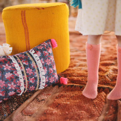 Girls Pink "Poppy" Socks