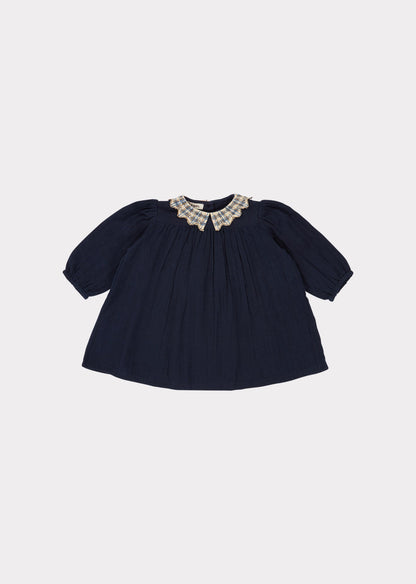 Baby Girls Dark Navy Mallard Tunic Set
