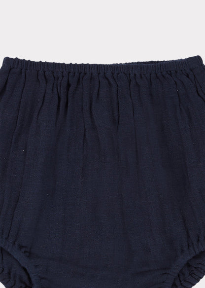 Baby Girls Dark Navy Mallard Tunic Set