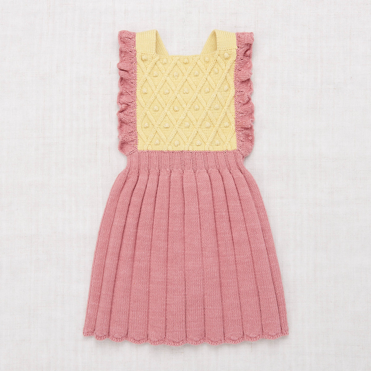 Girls Pink Pima Cotton Dress