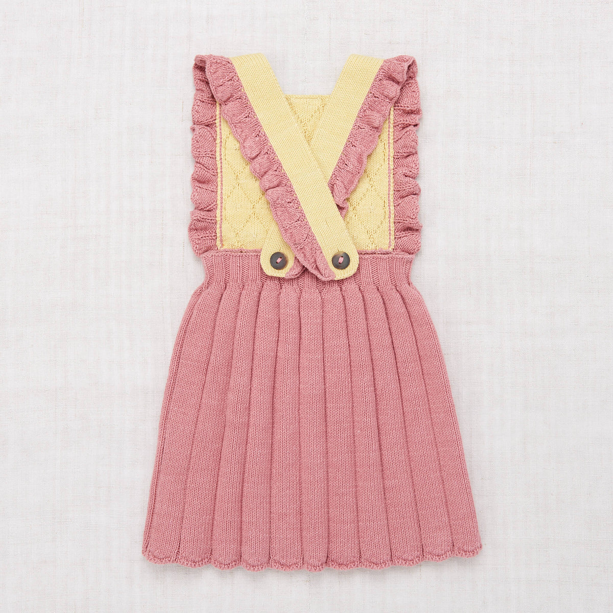 Girls Pink Pima Cotton Dress