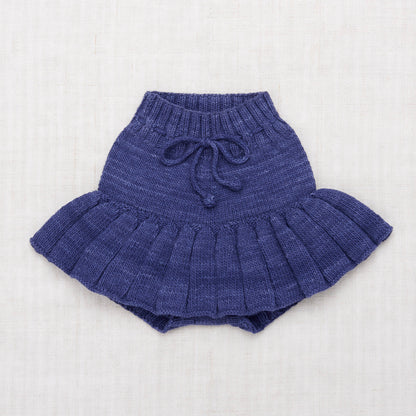 Girls Blue Pima Cotton Skirt