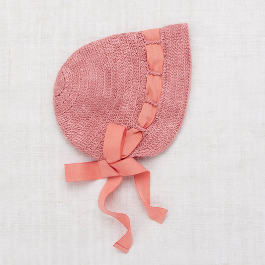 Girls Pink Pima Cotton Sunhat