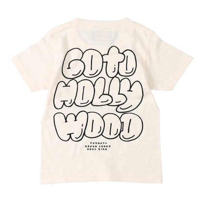 儿童白色Logo棉T恤