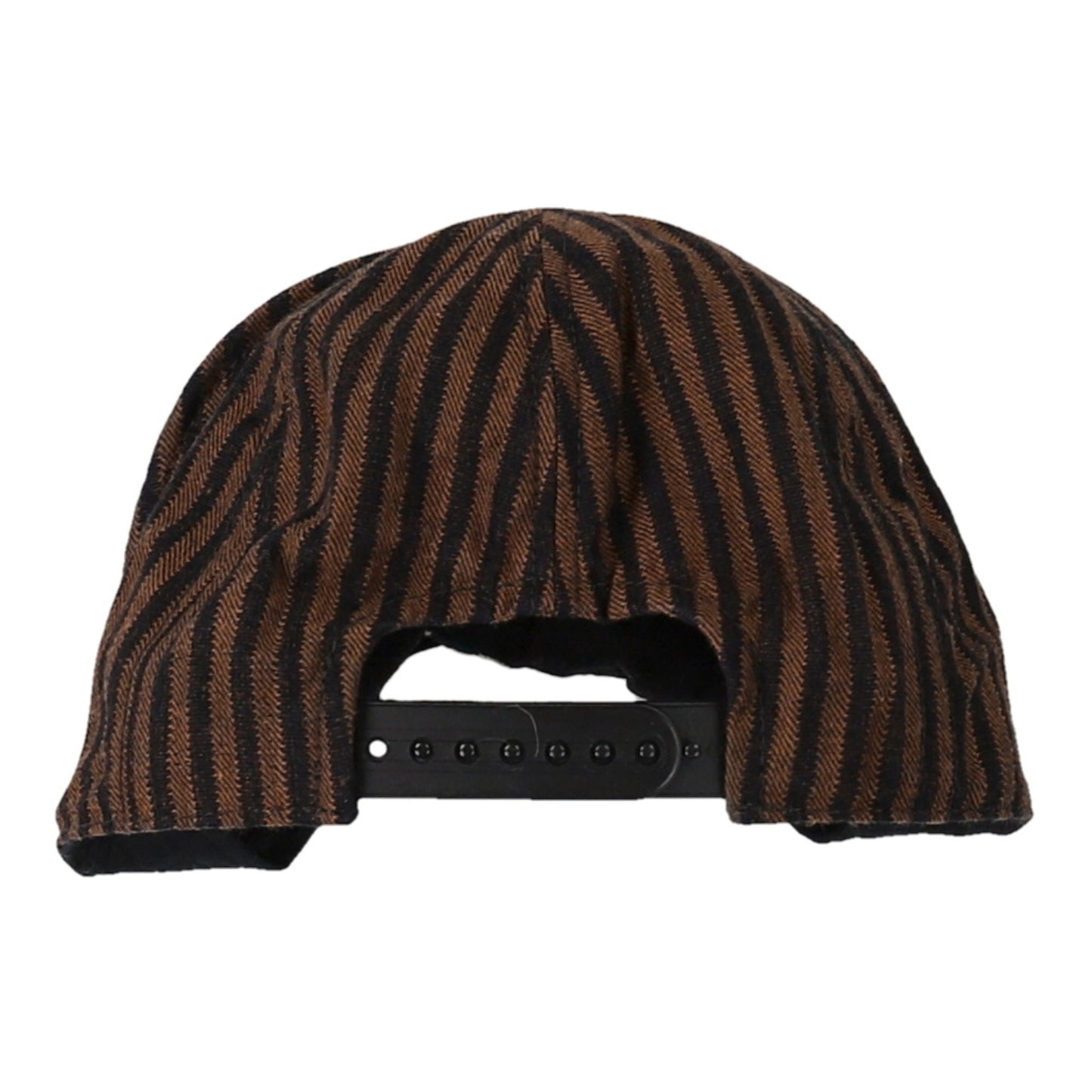 儿童棕色条纹棒球帽