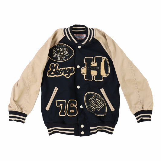 儿童藏青色夹克