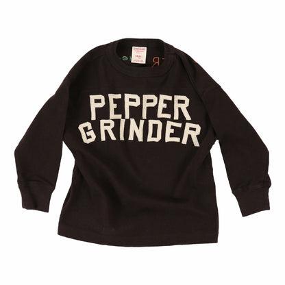 儿童黑色Logo棉T恤