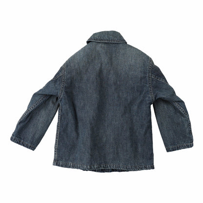 儿童藏蓝色史努比牛仔夹克
