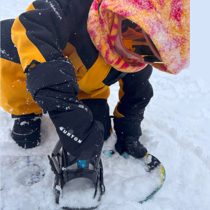儿童黑色滑雪手套