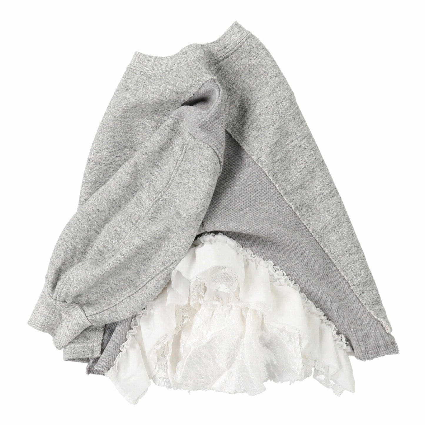 女童灰色棉卫衣