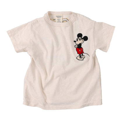 儿童白色米奇棉T恤