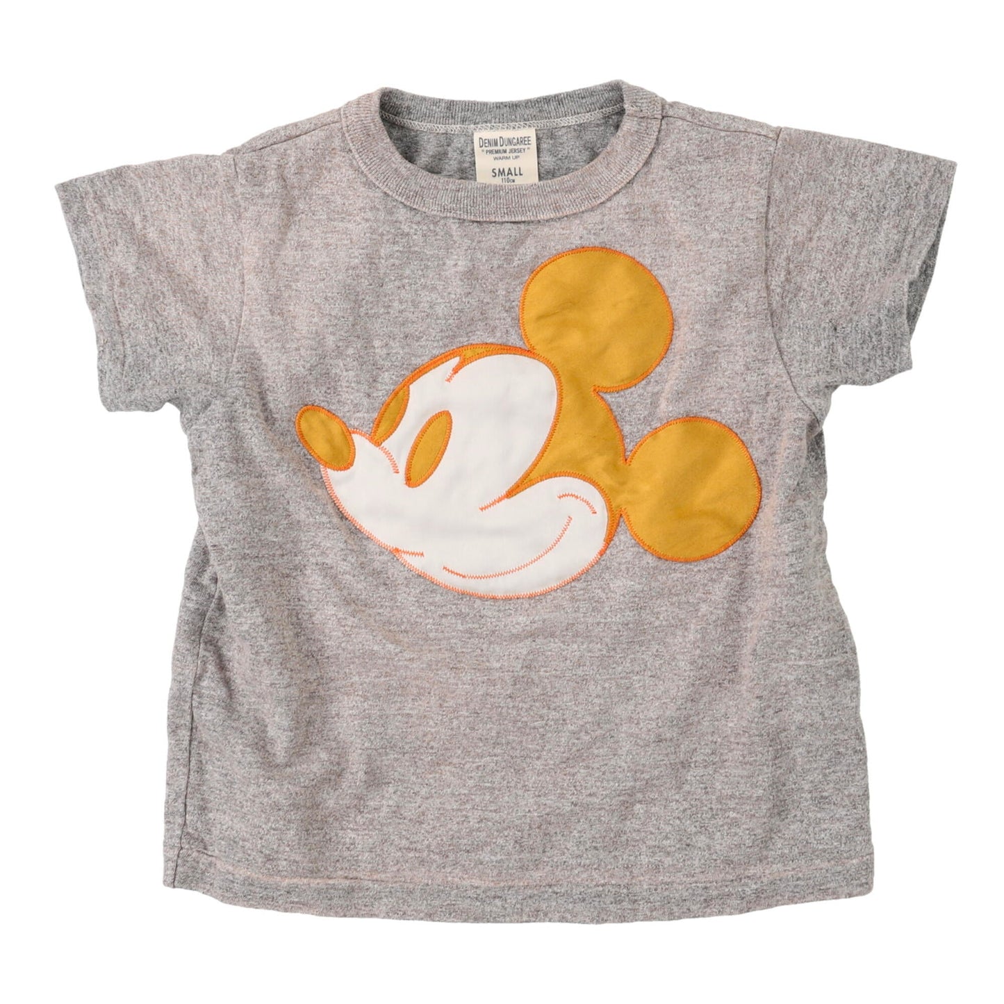 儿童灰色米奇棉T恤