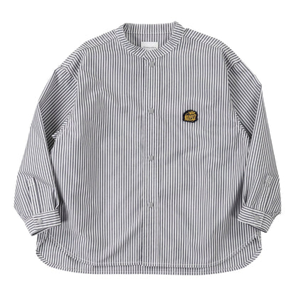 儿童藏青色条纹衬衫