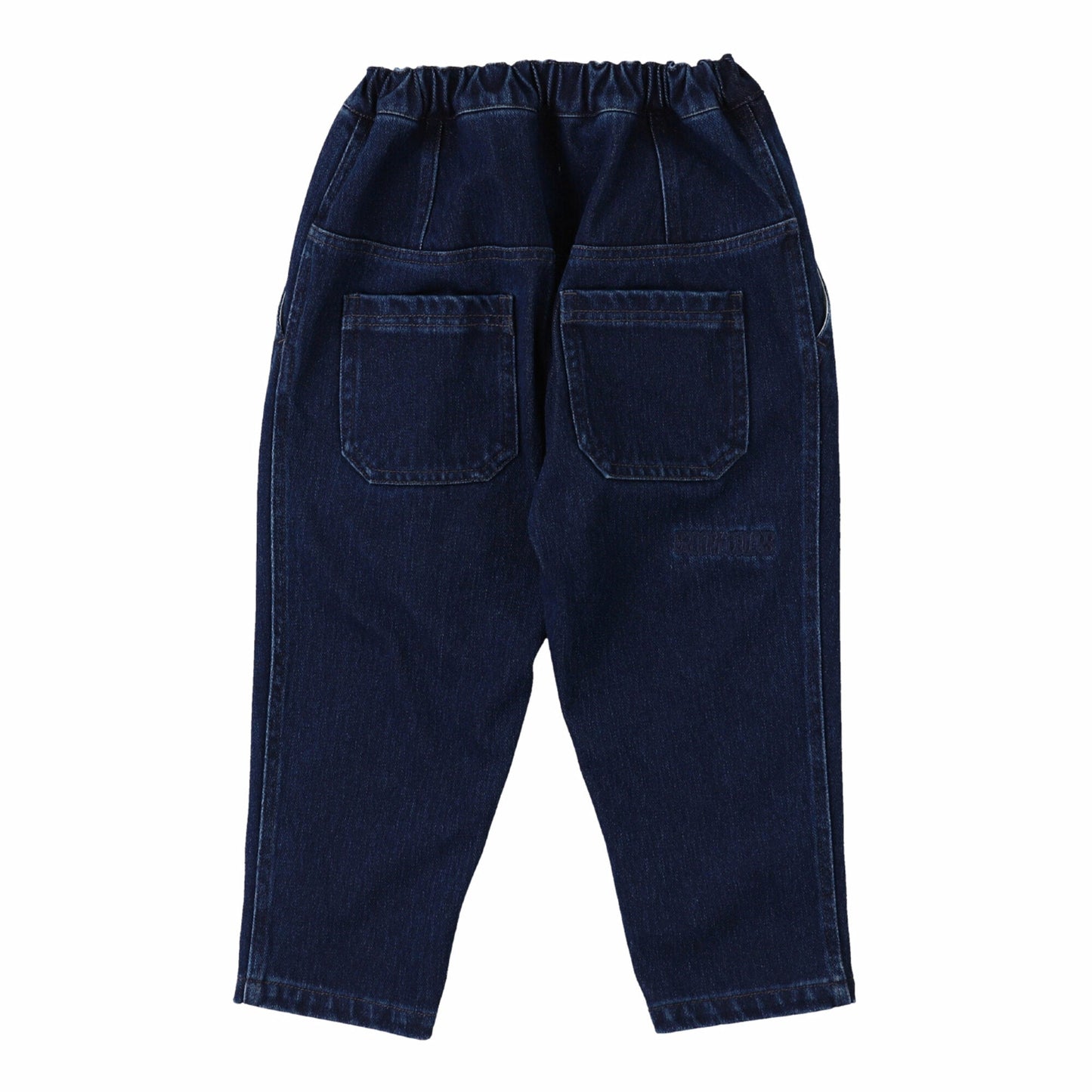 儿童深蓝色牛仔裤