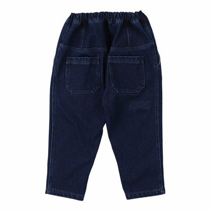 儿童深蓝色牛仔裤