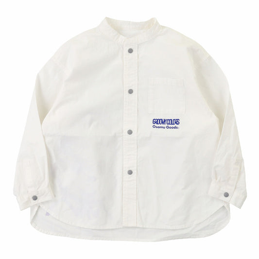 儿童白色棉衬衫