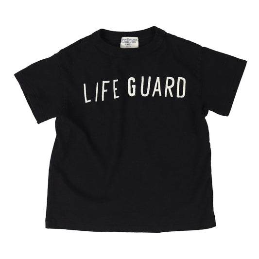 儿童黑色Logo棉T恤