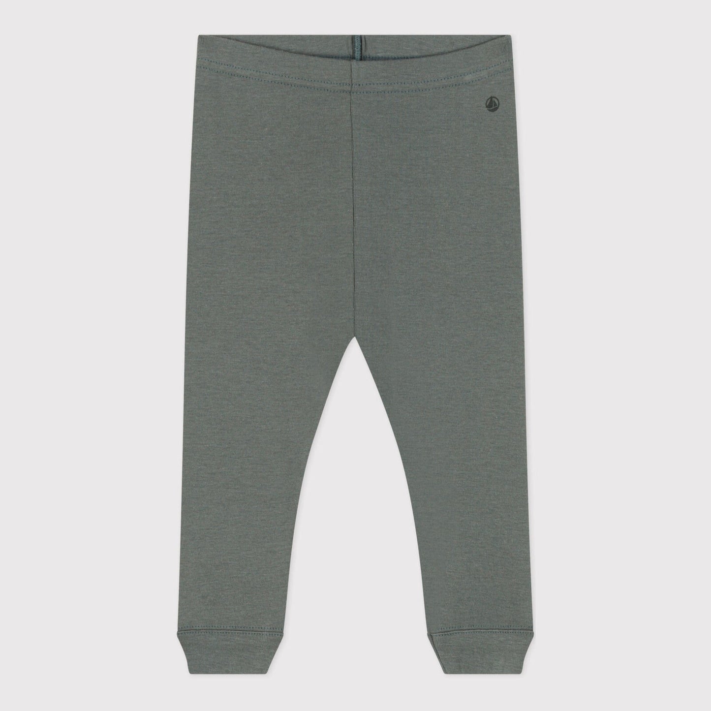 女婴深绿色棉打底裤