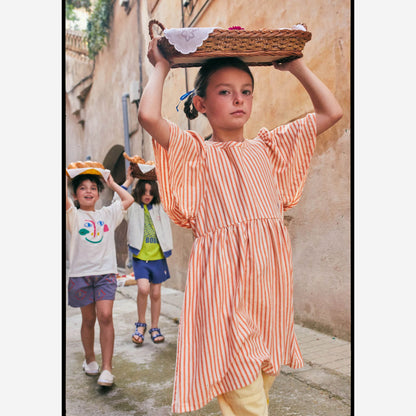 儿童绿色Logo棉T恤