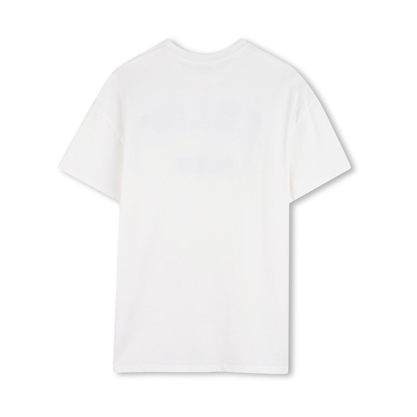 女童白色Logo棉连衣裙