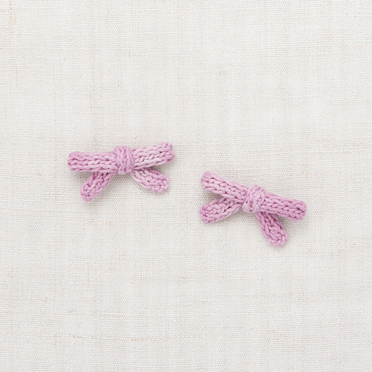 女童粉色蝴蝶结发夹