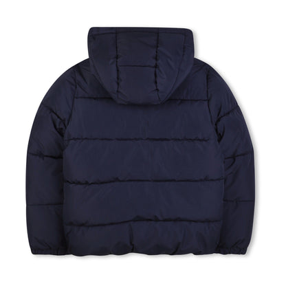男童深蓝色棉服
