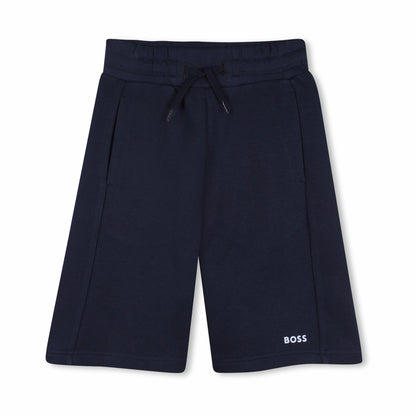 男童浅蓝色Logo棉套装