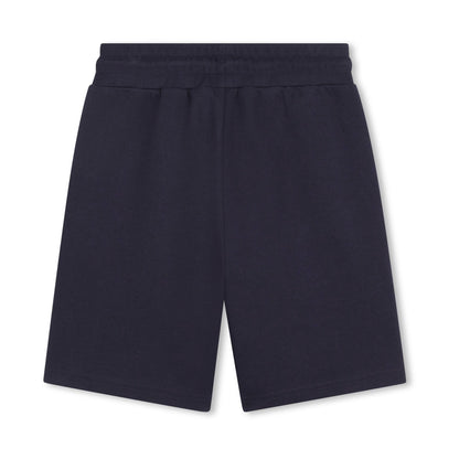 男童浅绿色Logo棉套装