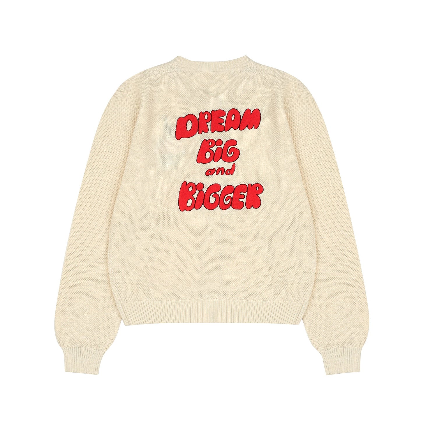 儿童象牙白针织开衫