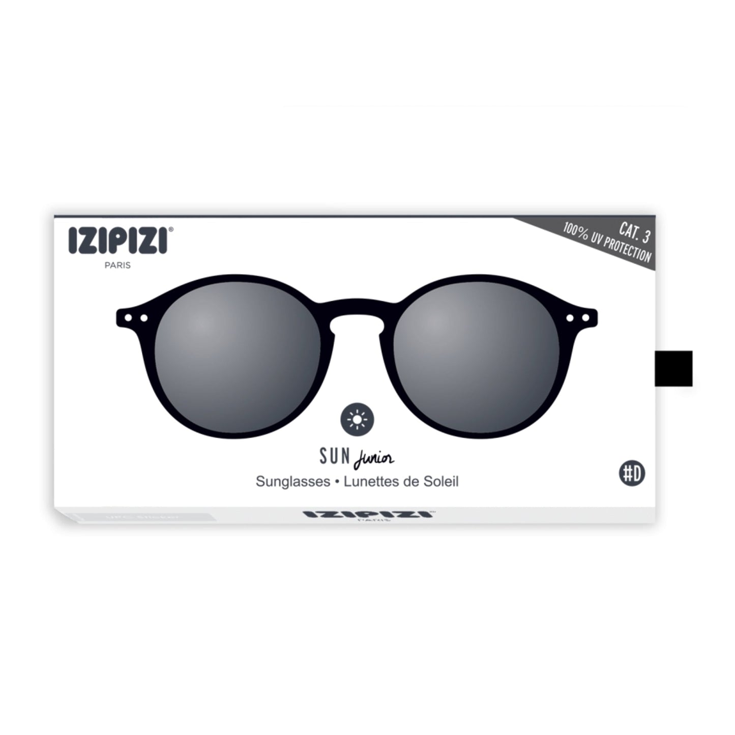 儿童黑色"SUN #D"太阳镜(5-10Y)