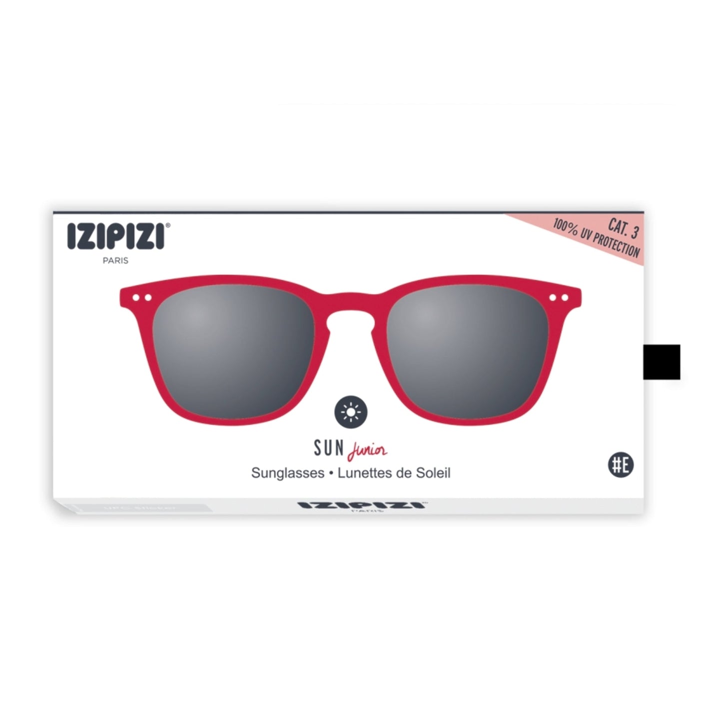 儿童红色"SUN #E"太阳镜(5-10Y)