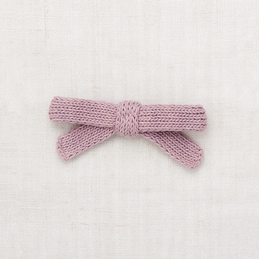 女童浅紫色蝴蝶结发夹