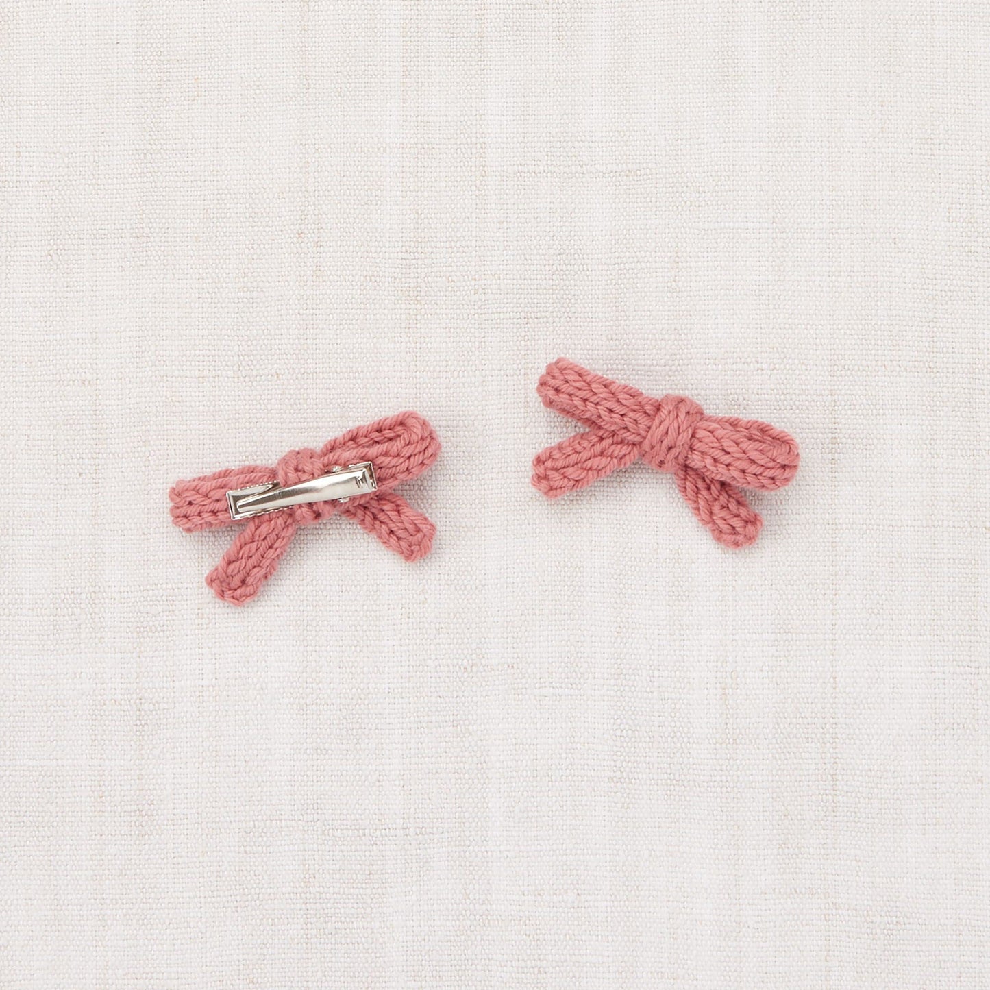 儿童粉色蝴蝶结发夹