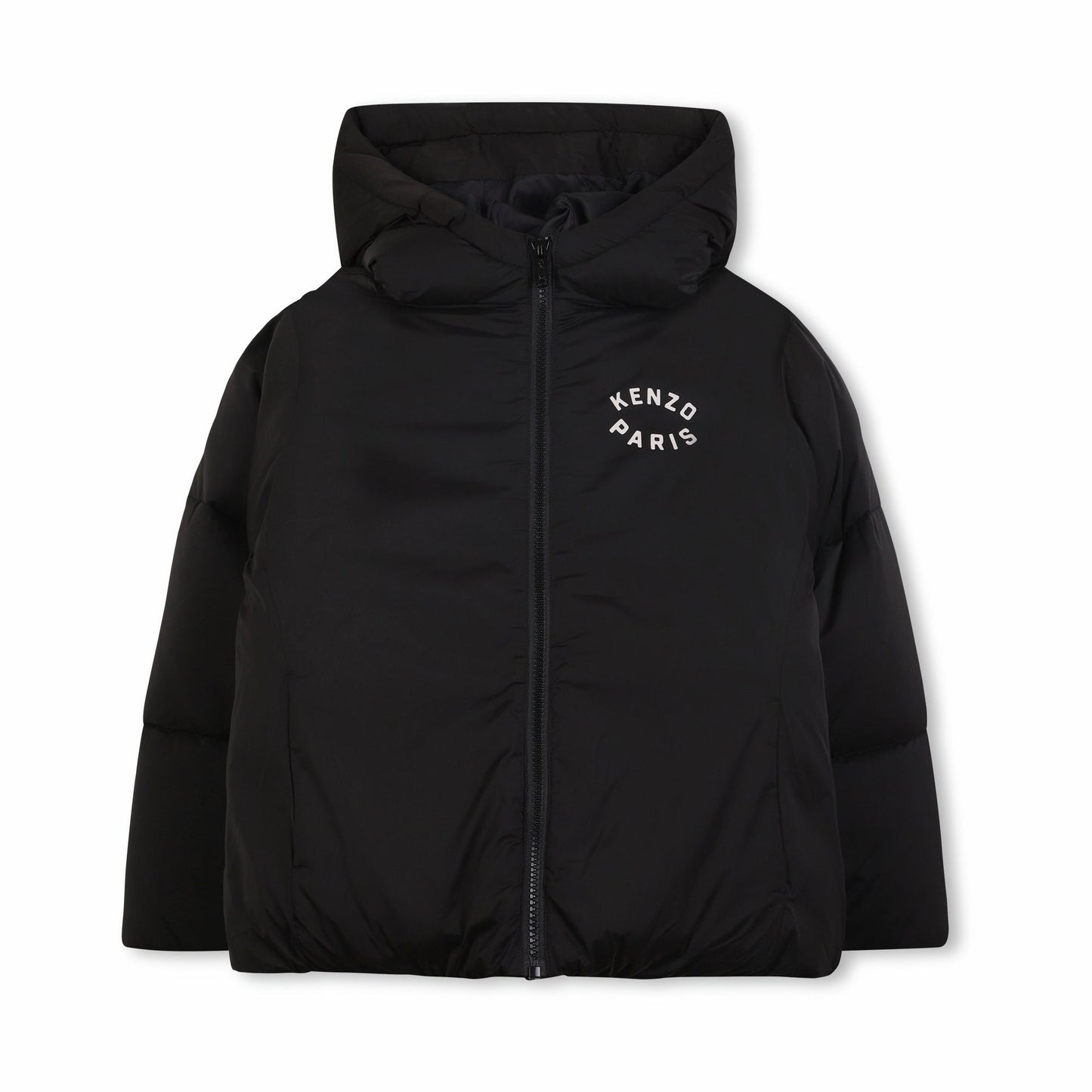 儿童灰黑色棉服