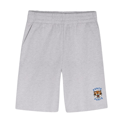 男童灰色棉短裤