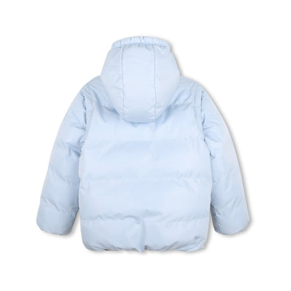 男童浅蓝色双面二合一棉服