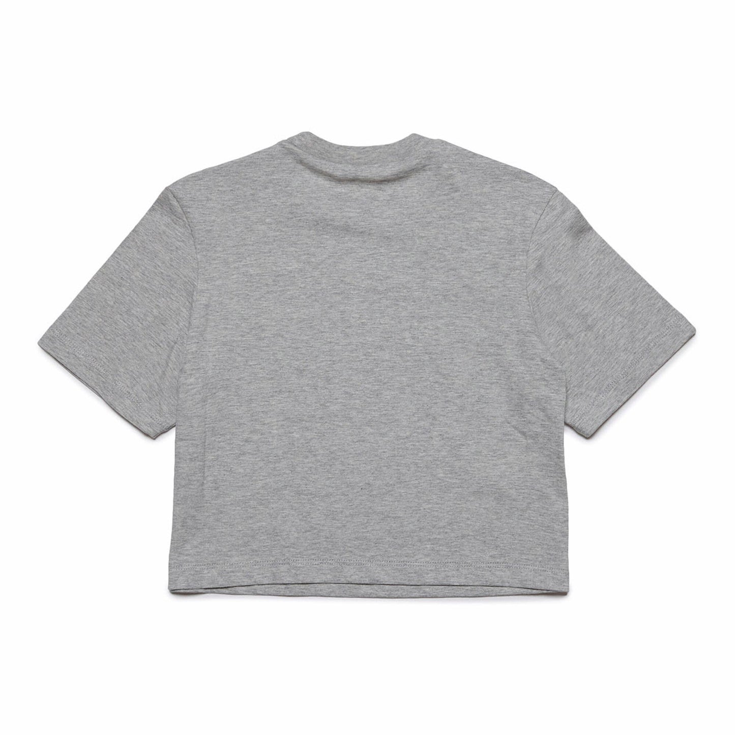 女童灰色Logo棉T恤