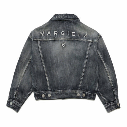 儿童黑色牛仔夹克