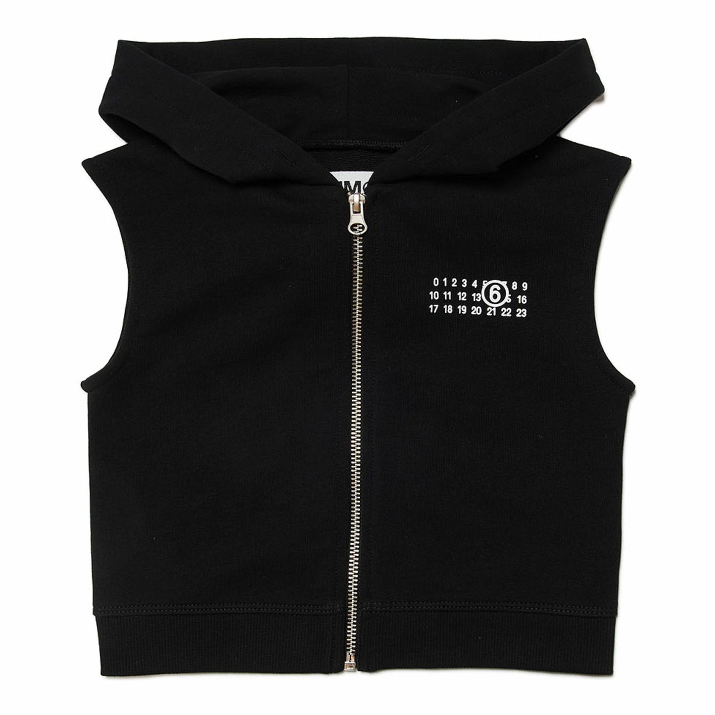 女童黑色棉马甲