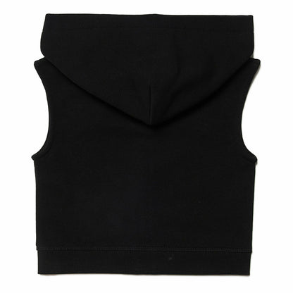 女童黑色棉马甲