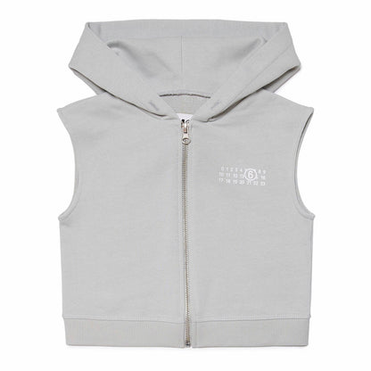 女童灰色棉马甲
