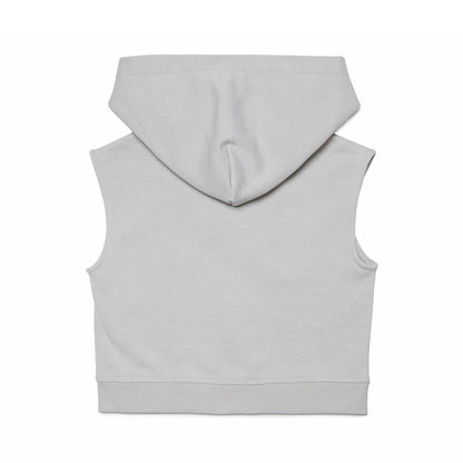 女童灰色棉马甲