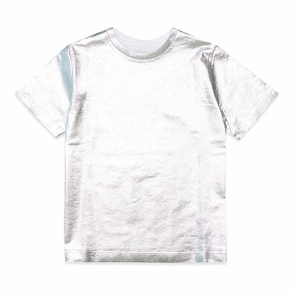 儿童白色棉T恤