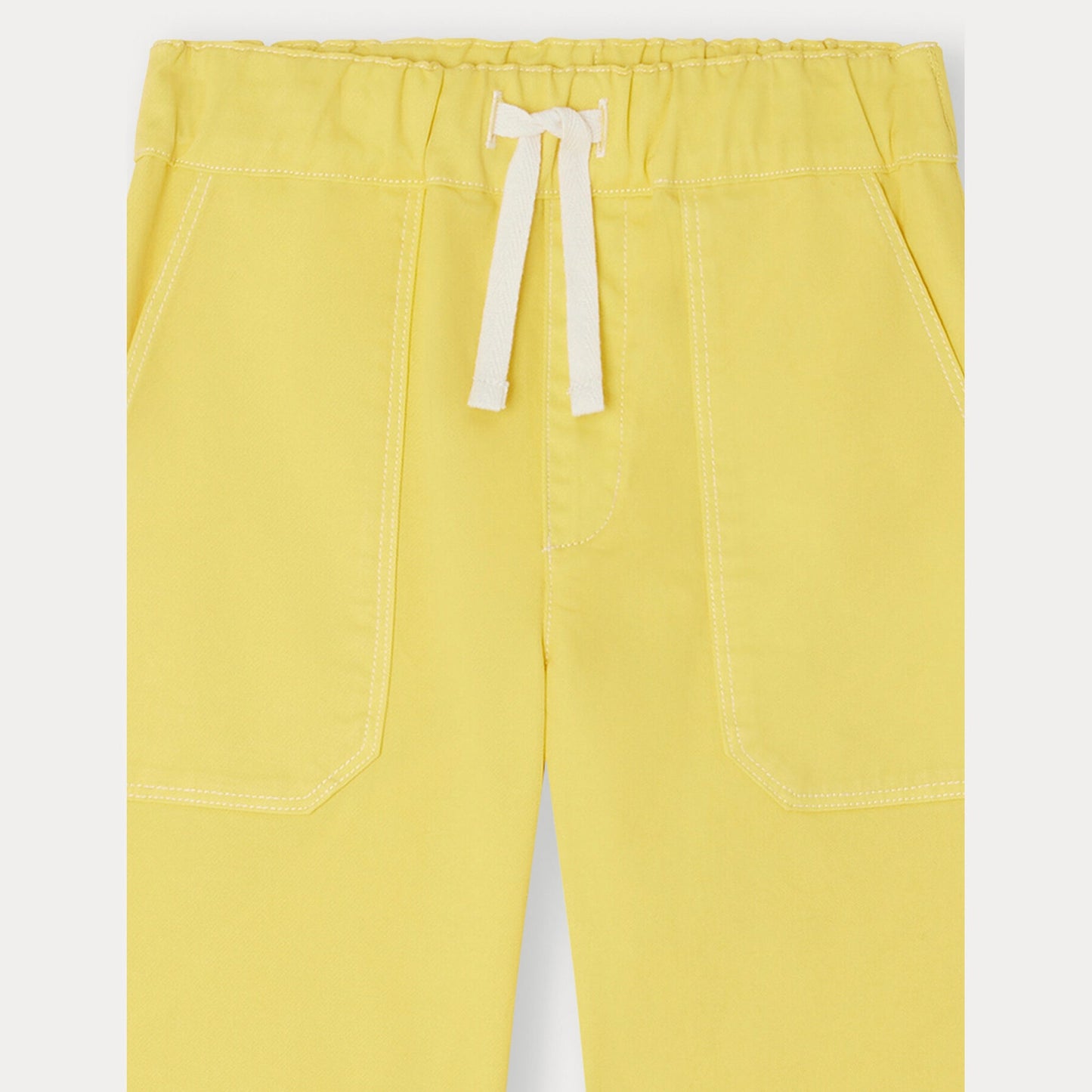 男童黄色棉短裤