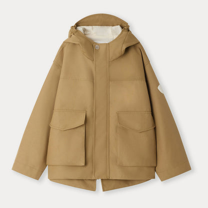 男童卡其绿夹克