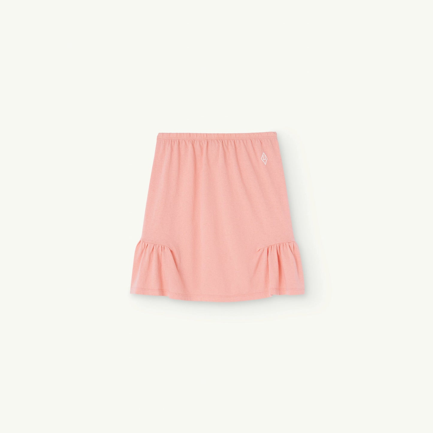 女童粉色棉短裙