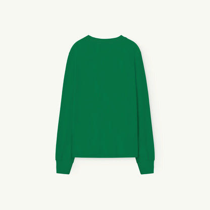 成人款绿色Logo棉T恤