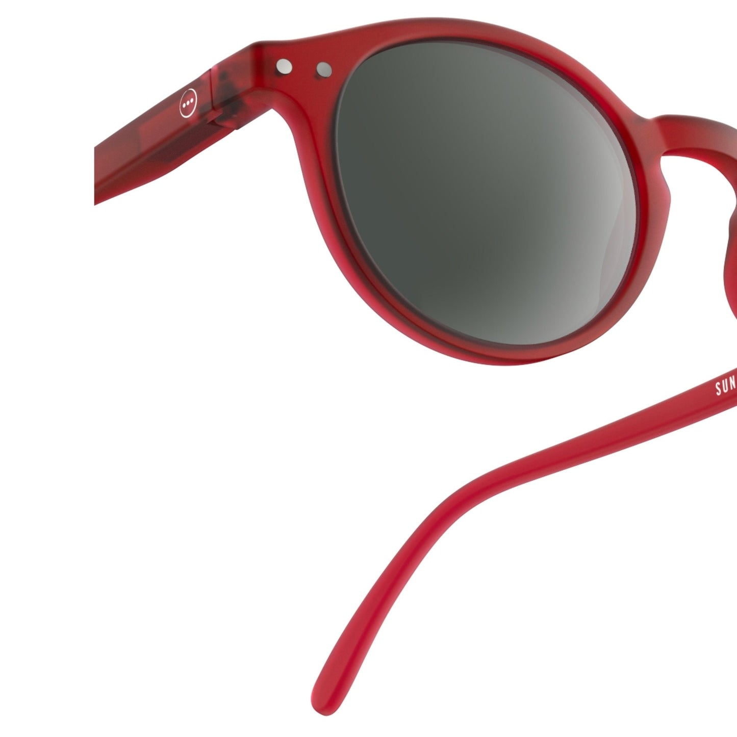 成人款红色"SUN #H"太阳镜