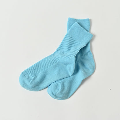 儿童蓝色棉袜
